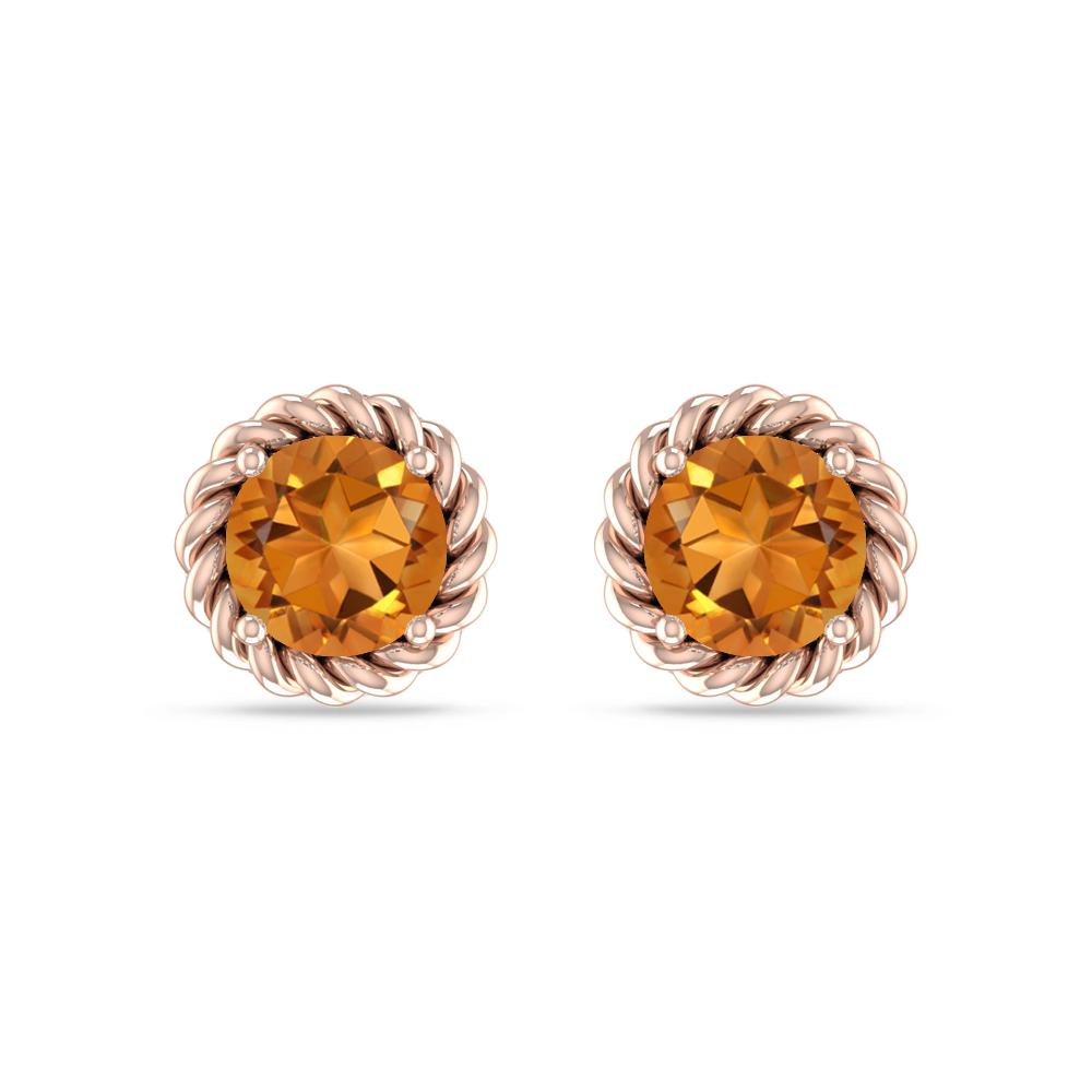 Rose Gold - Citrine