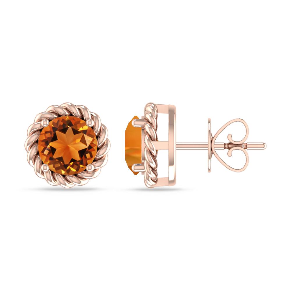 Rose Gold - Citrine