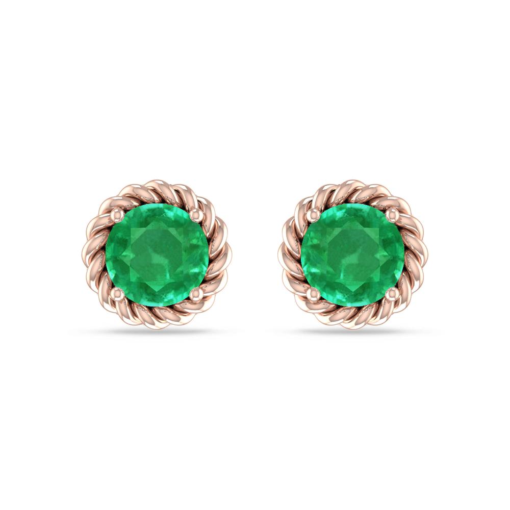 Rose Gold - Emerald
