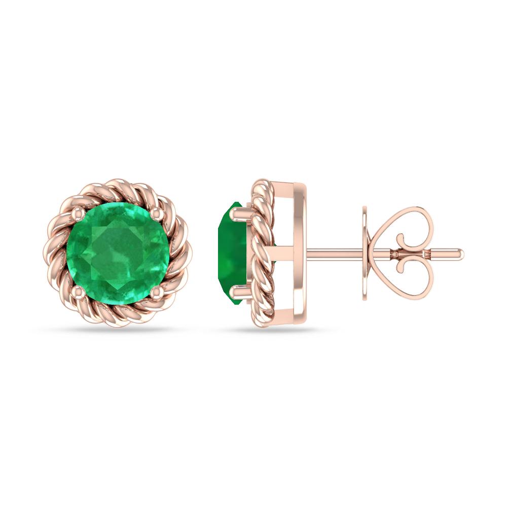 Rose Gold - Emerald