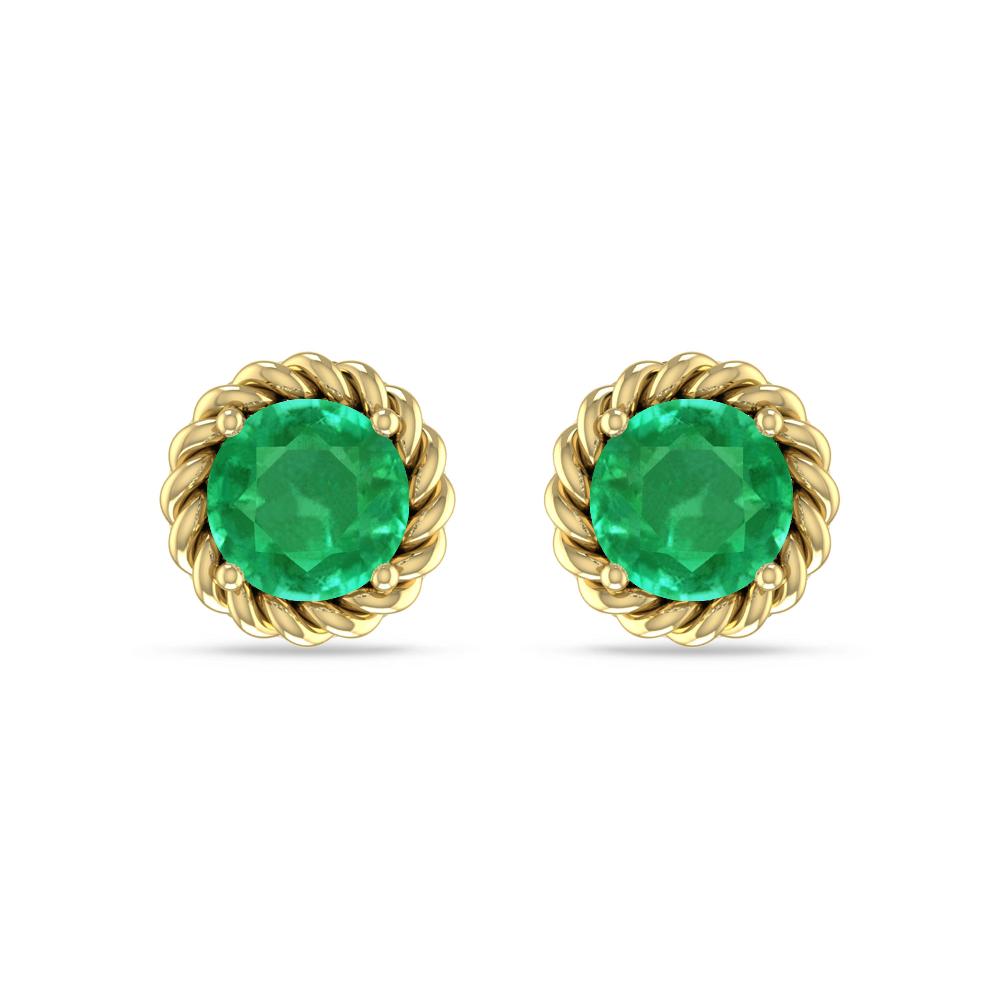 Yellow Gold - Emerald