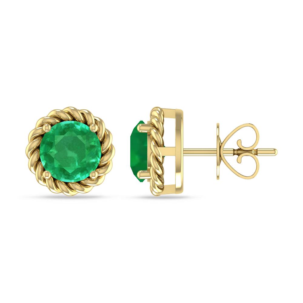 Yellow Gold - Emerald