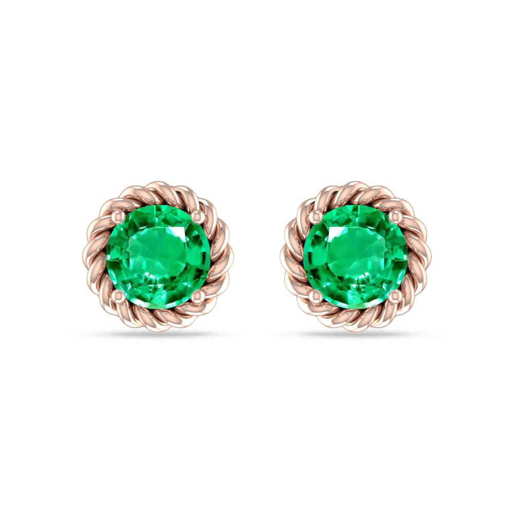 Rose Gold - Emerald
