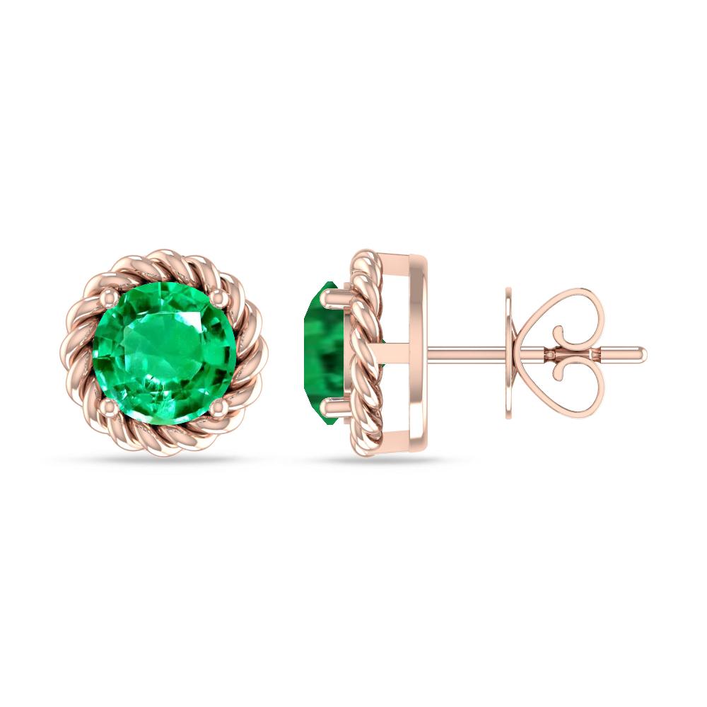 Rose Gold - Emerald