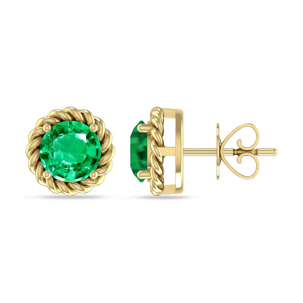 Yellow Gold - Emerald