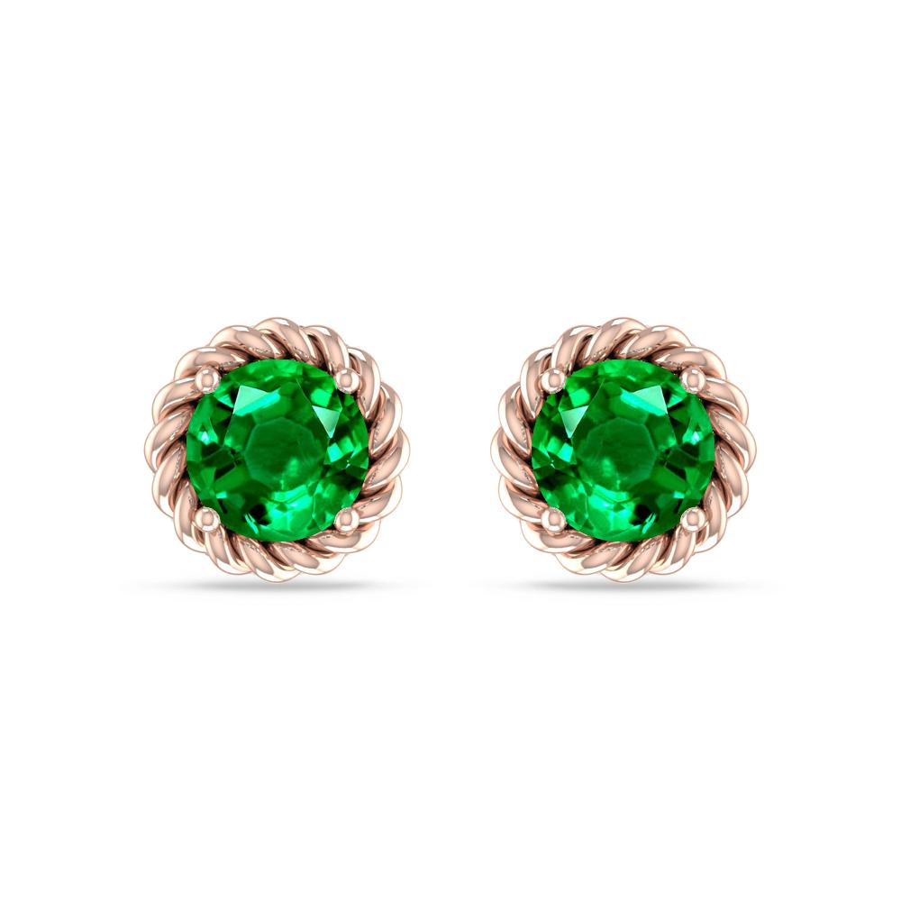 Rose Gold - Emerald