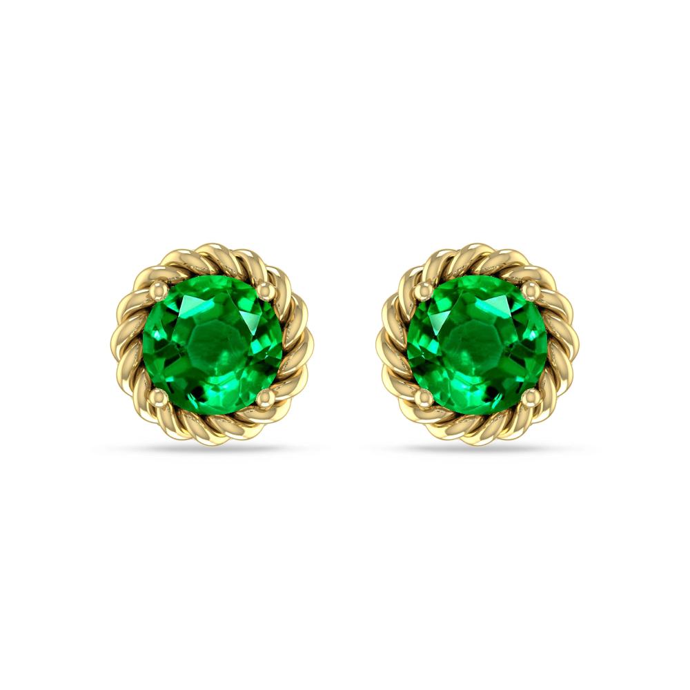 Yellow Gold - Emerald