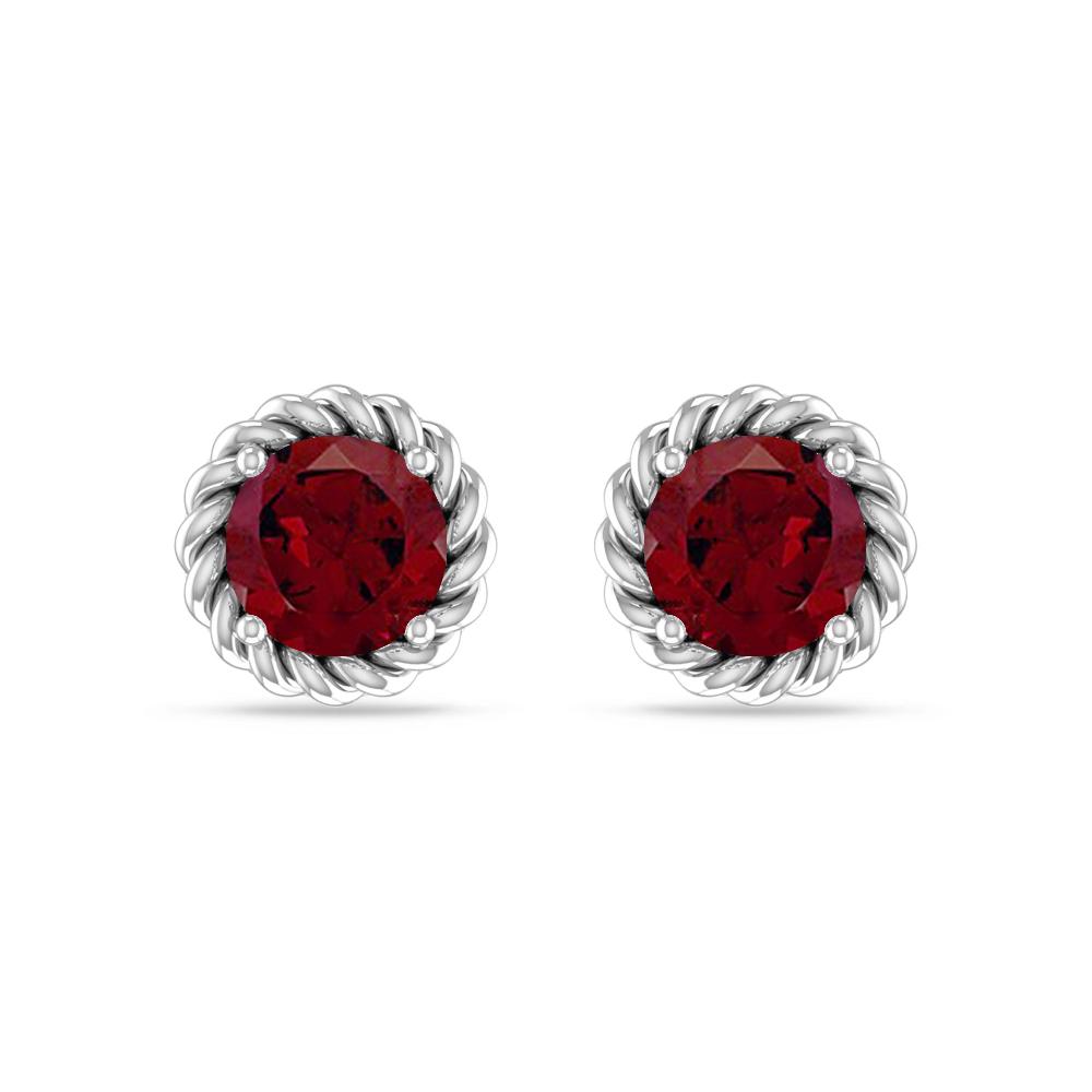 White Gold - Garnet