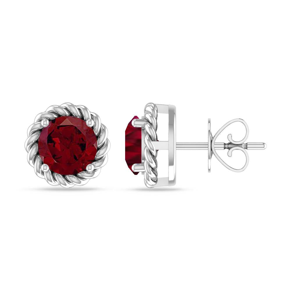 White Gold - Garnet