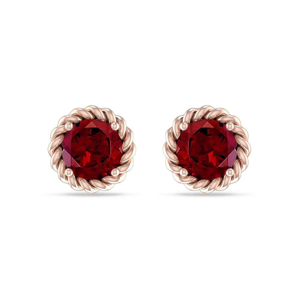 Rose Gold - Garnet