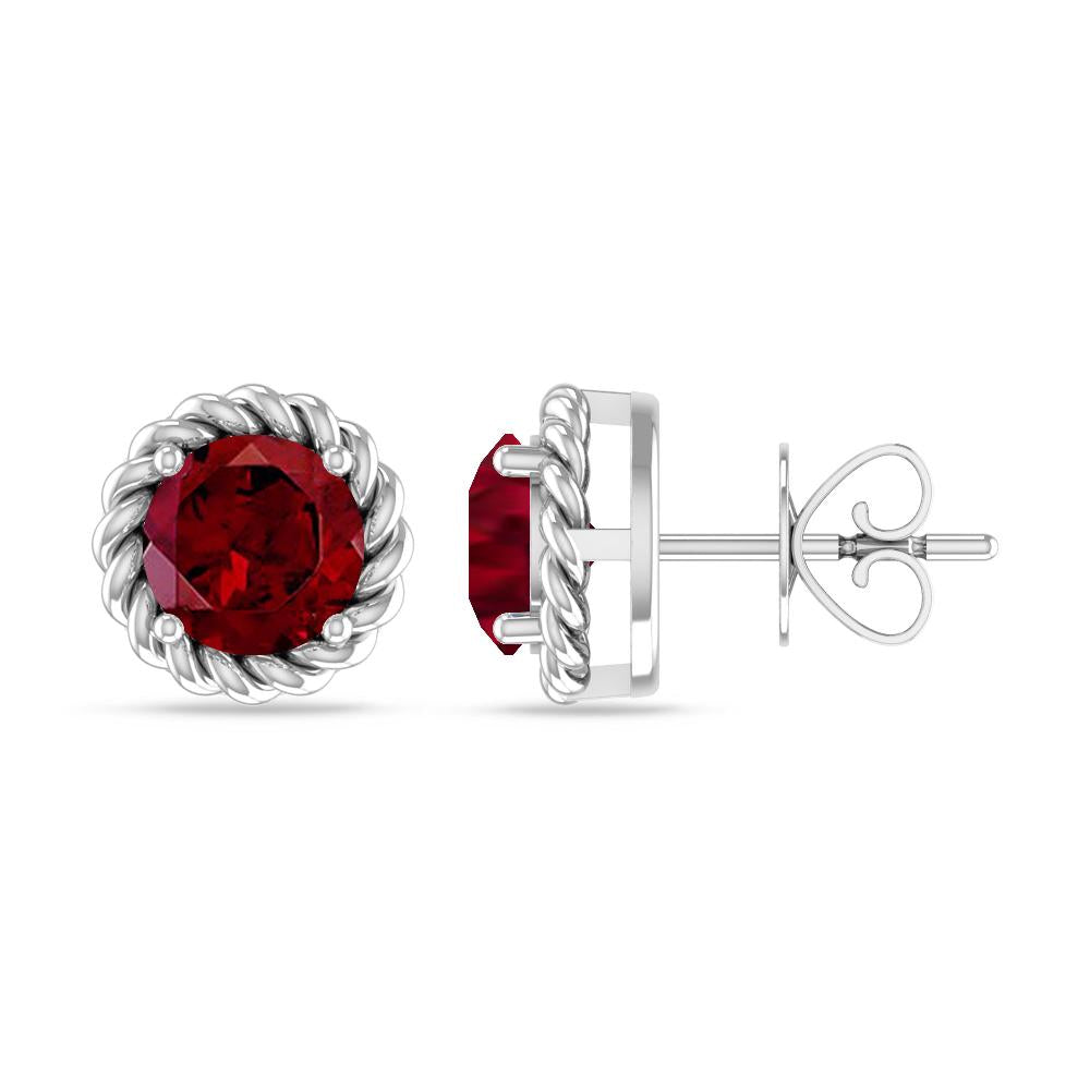 White Gold - Garnet