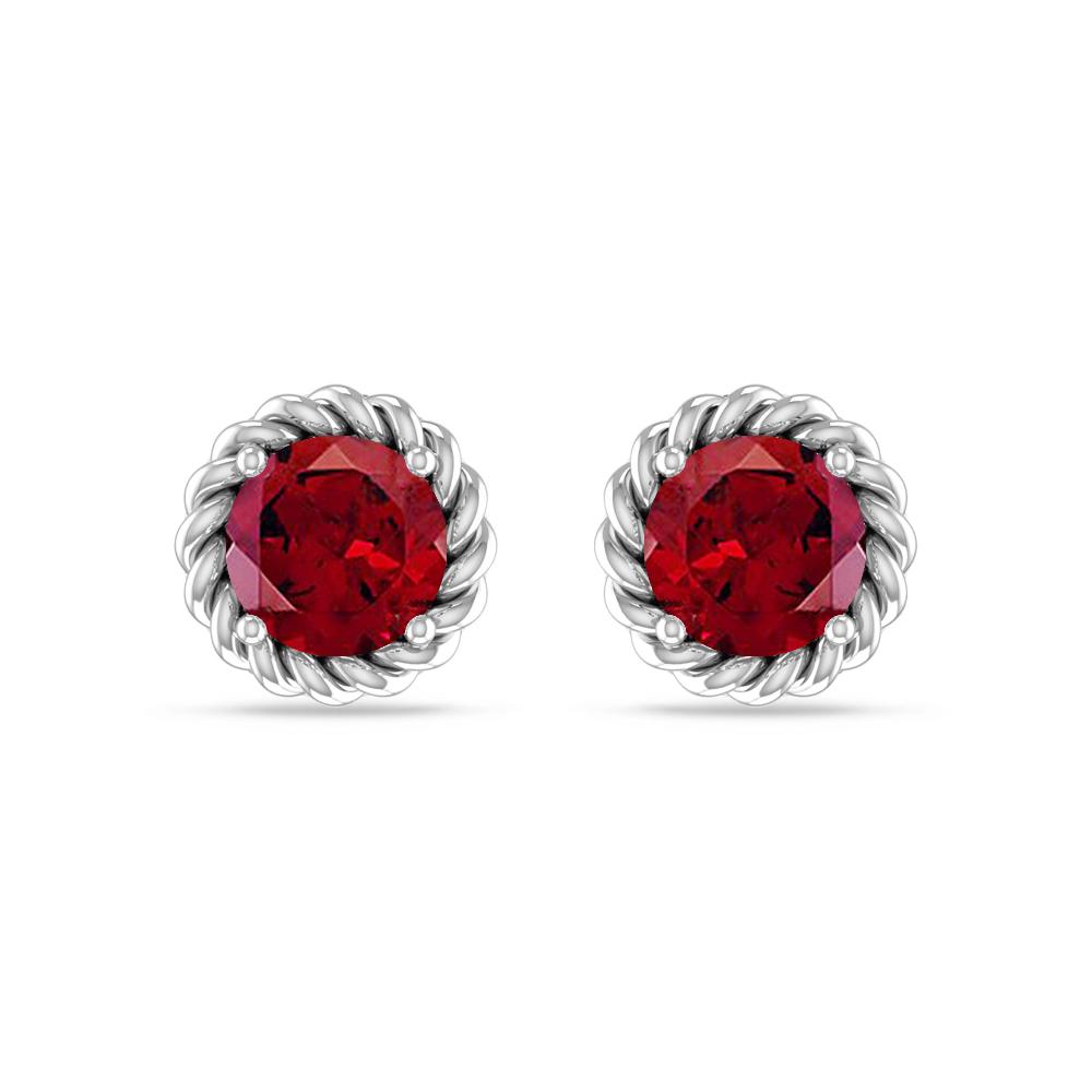 White Gold - Garnet