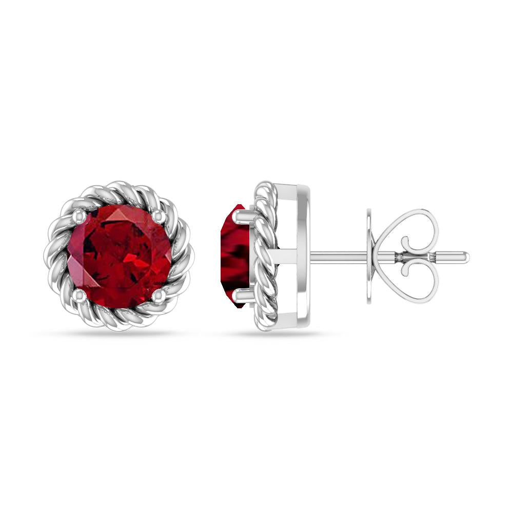 White Gold - Garnet