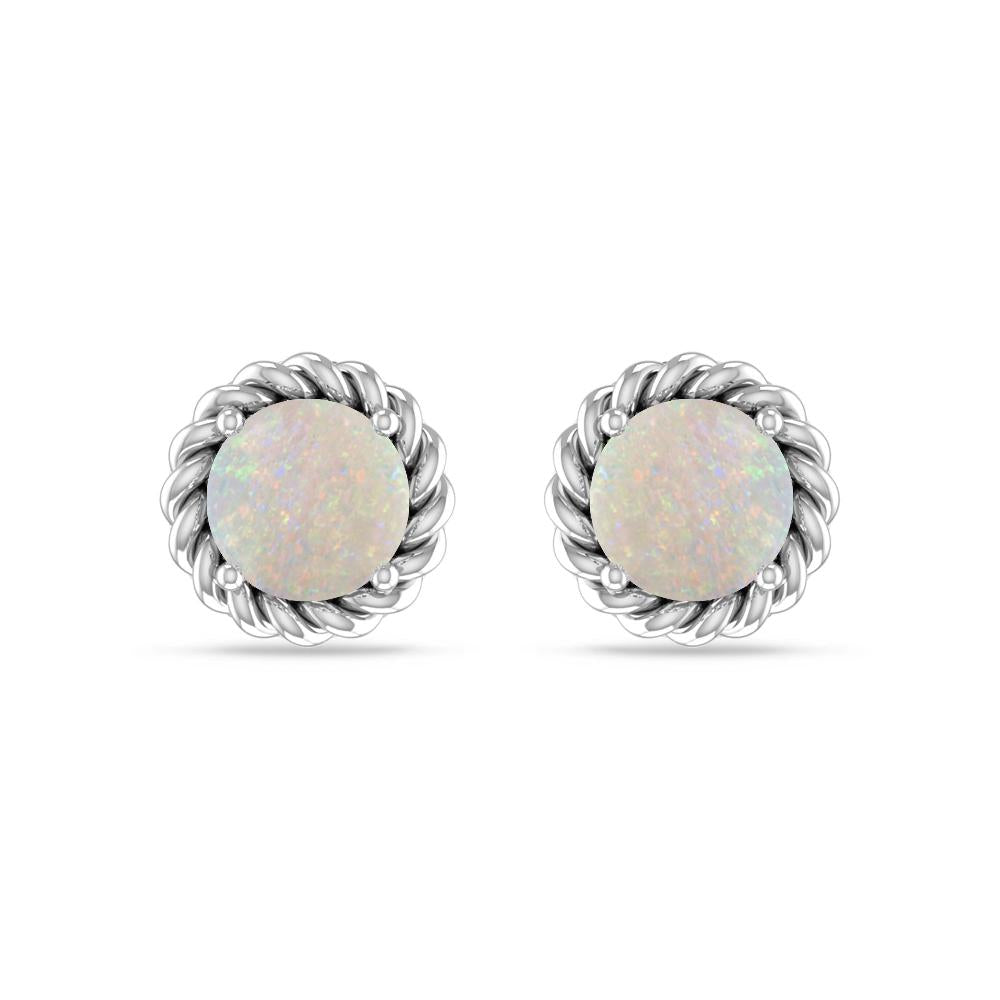 White Gold - Opal
