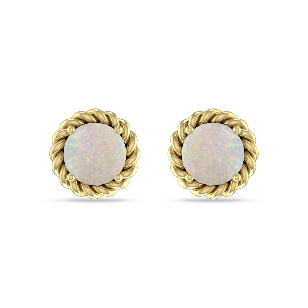 Yellow Gold - Opal