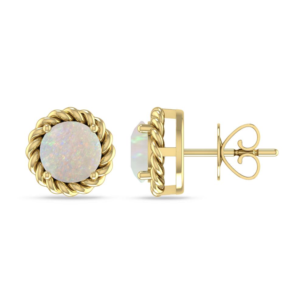 Yellow Gold - Opal