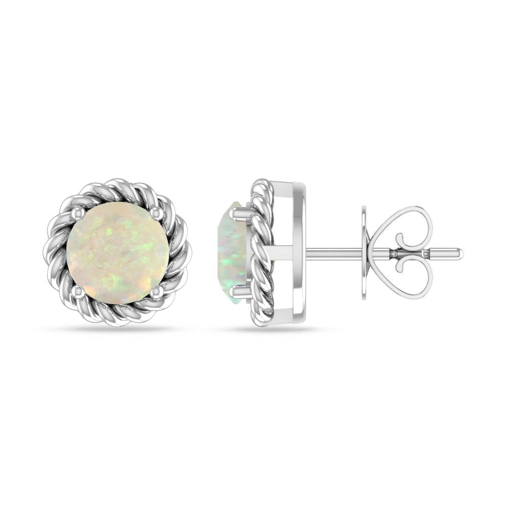 White Gold - Opal
