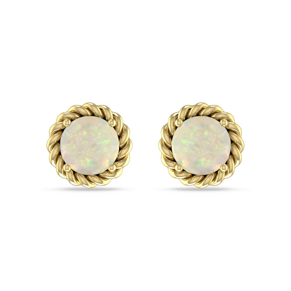 Yellow Gold - Opal