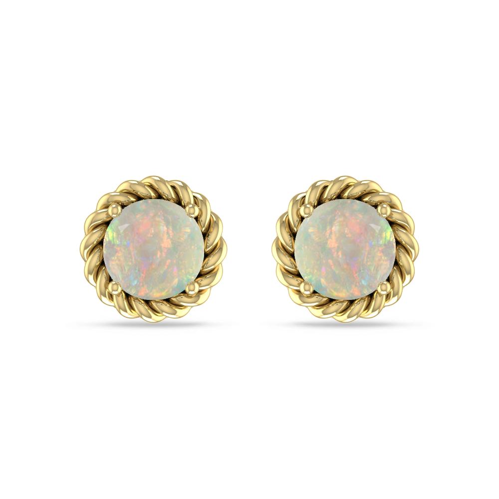 Yellow Gold - Opal