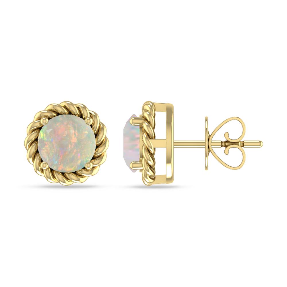 Yellow Gold - Opal