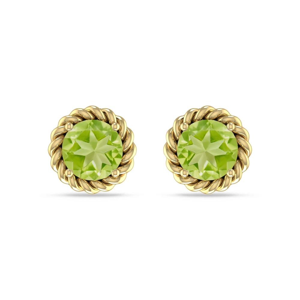 Yellow Gold - Peridot