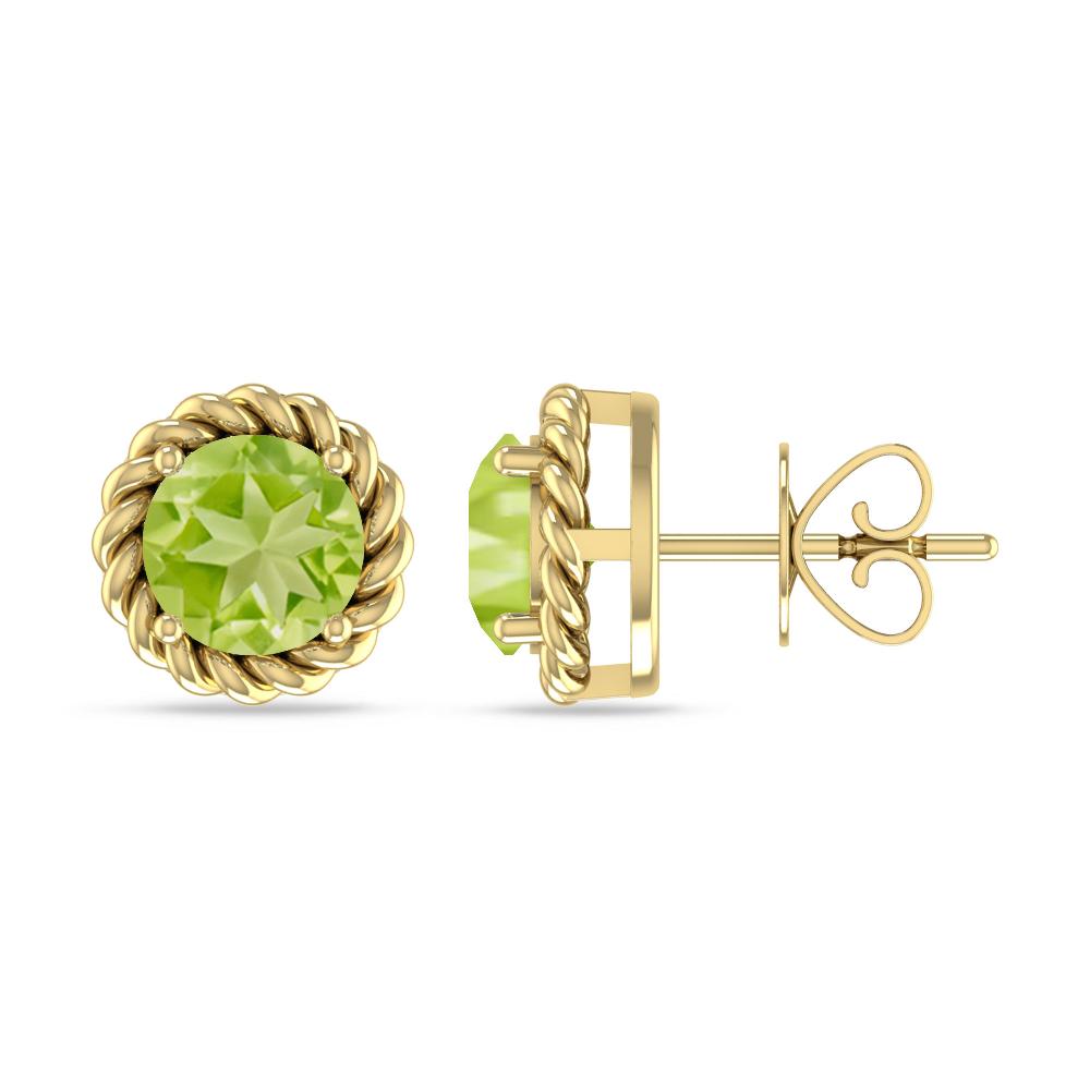 Yellow Gold - Peridot