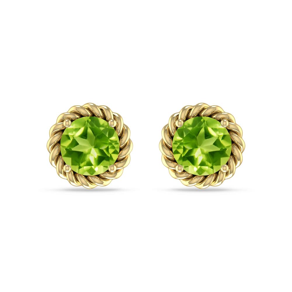 Yellow Gold - Peridot