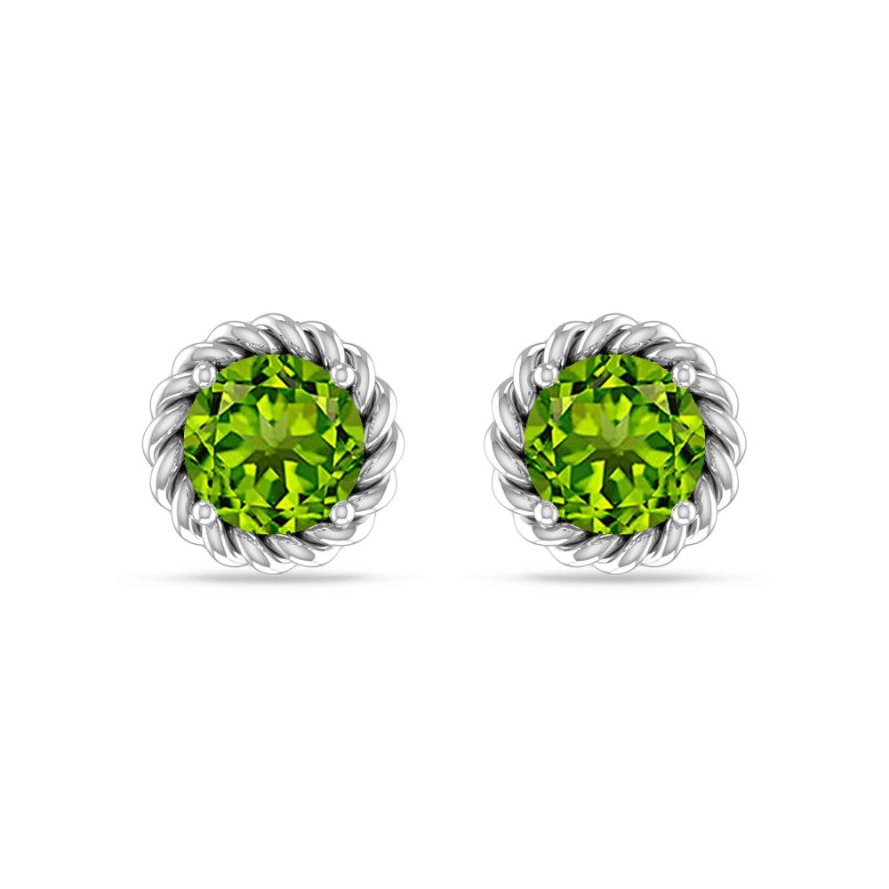 White Gold - Peridot