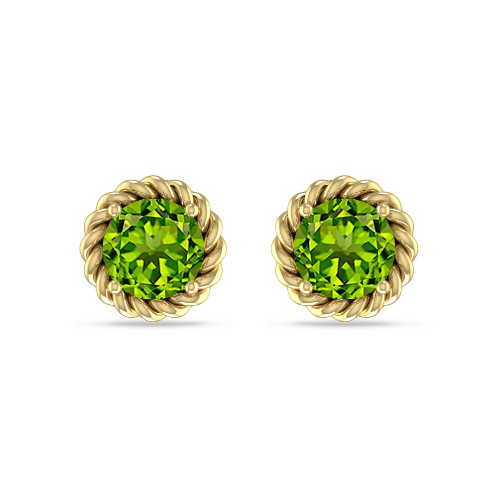 Yellow Gold - Peridot