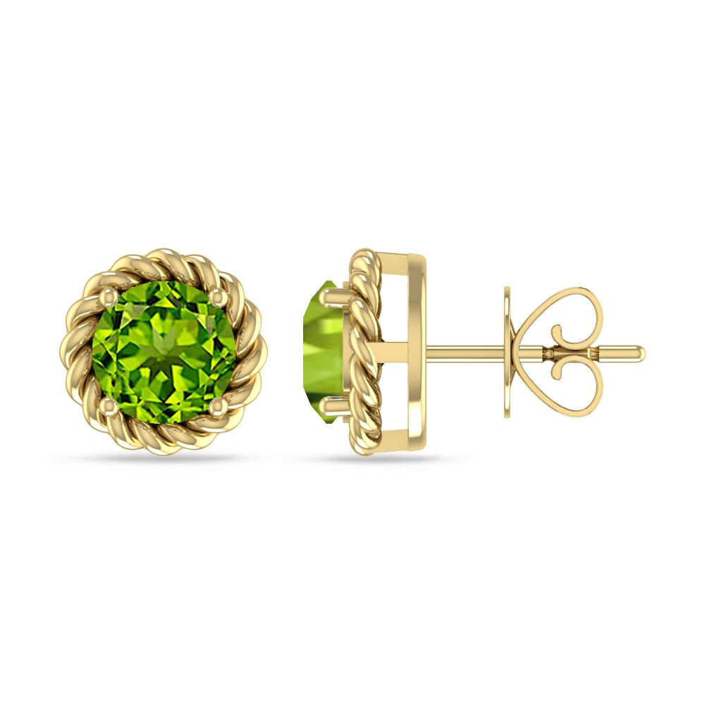 Yellow Gold - Peridot