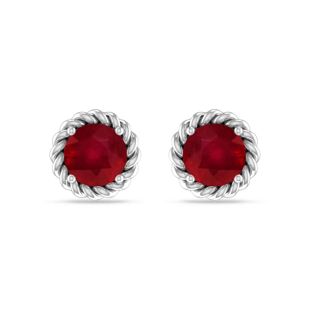 White Gold - Ruby