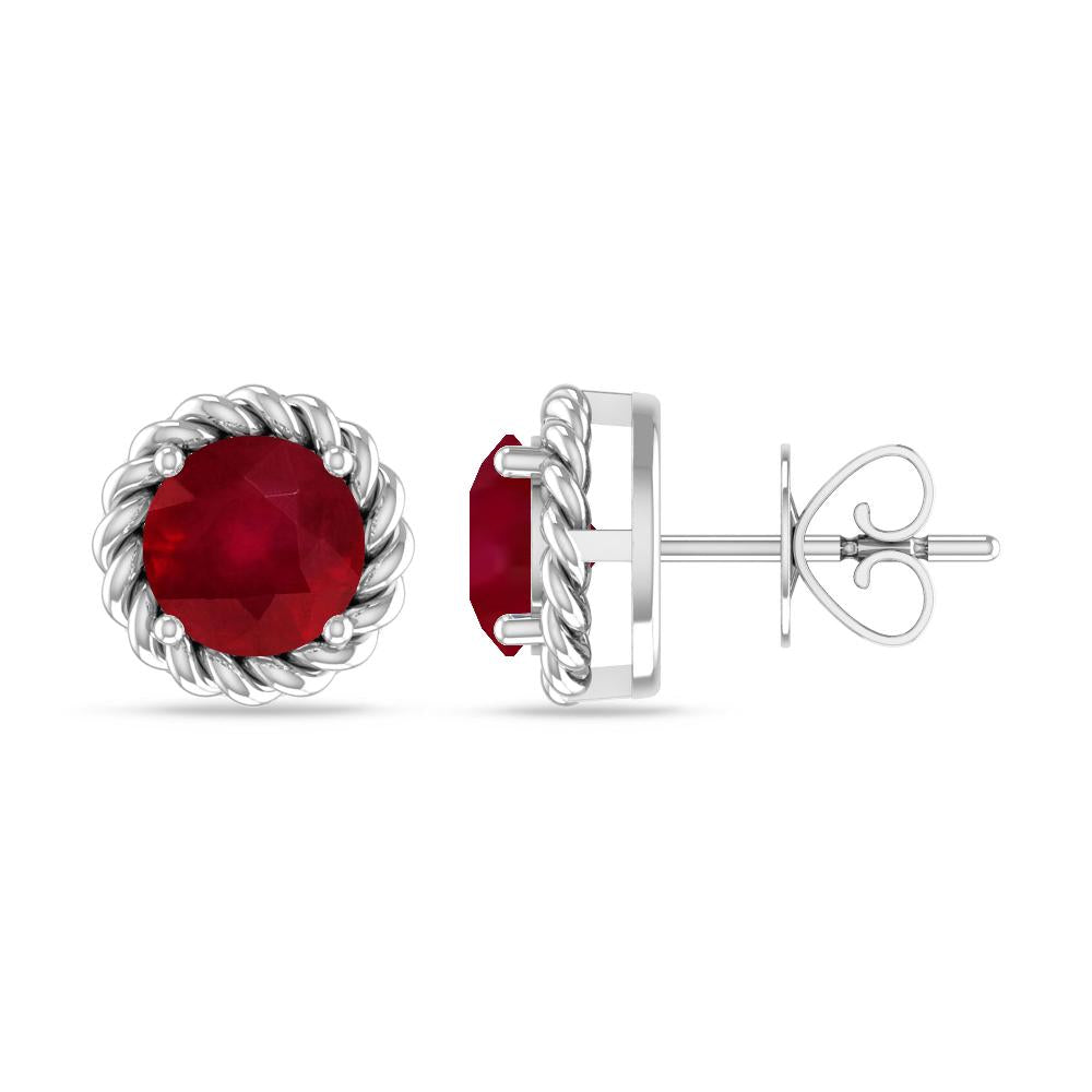White Gold - Ruby