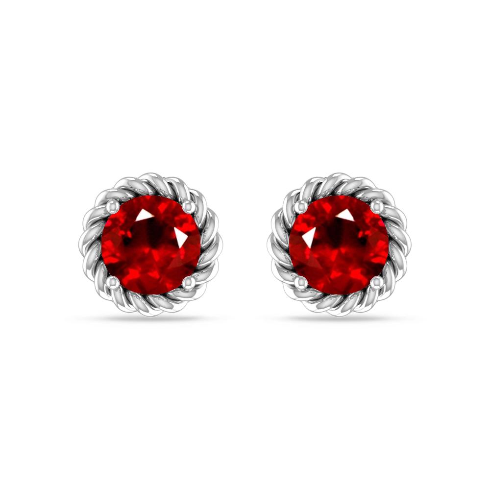 White Gold - Ruby