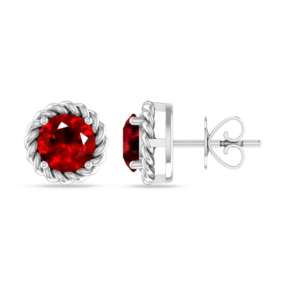 White Gold - Ruby