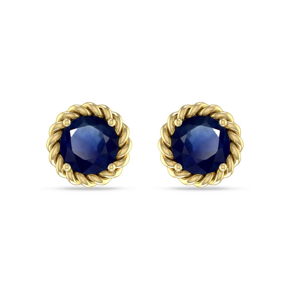 Yellow Gold - Sapphire
