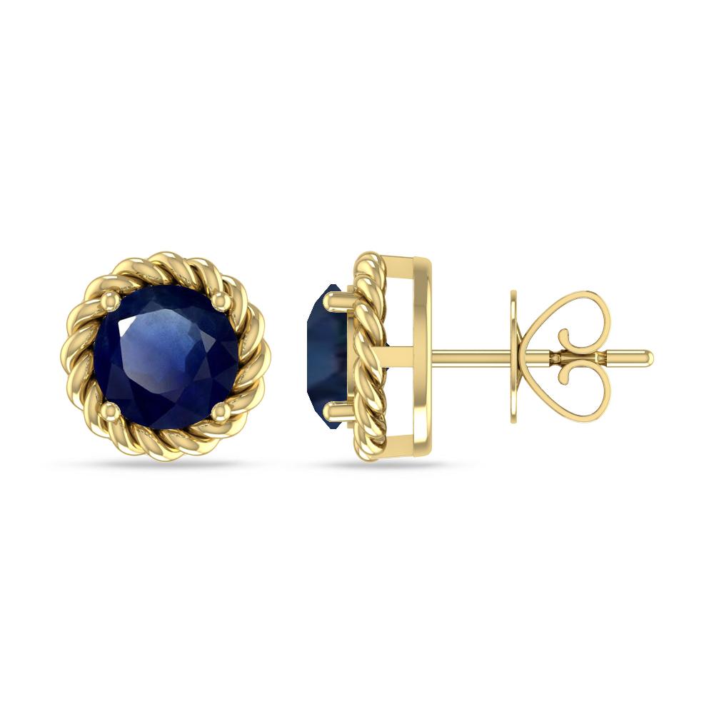Yellow Gold - Sapphire