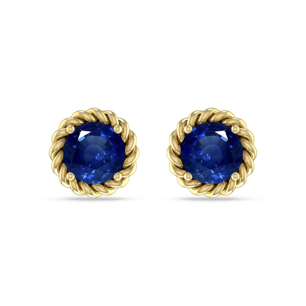 Yellow Gold - Sapphire