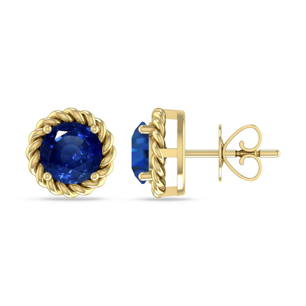 Yellow Gold - Sapphire