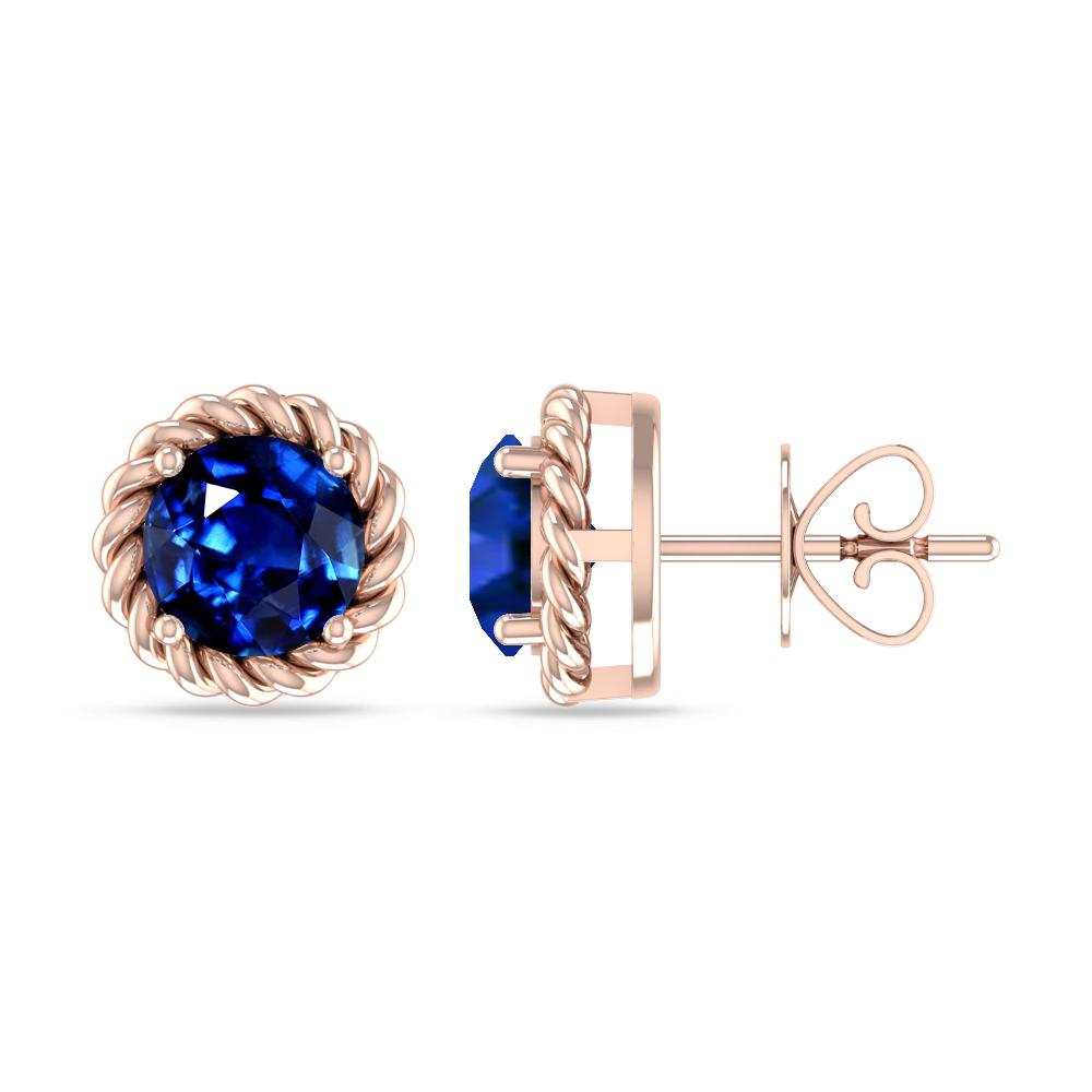 Rose Gold - Sapphire