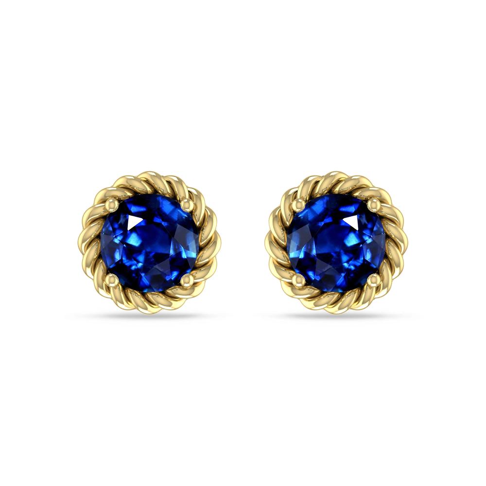 Yellow Gold - Sapphire