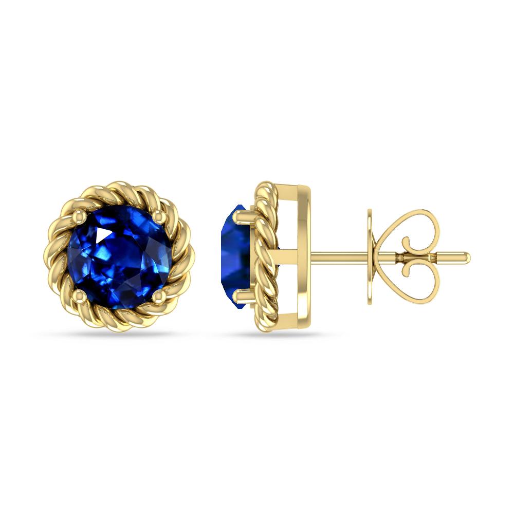 Yellow Gold - Sapphire