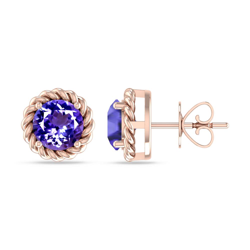 Rose Gold - Tanzanite