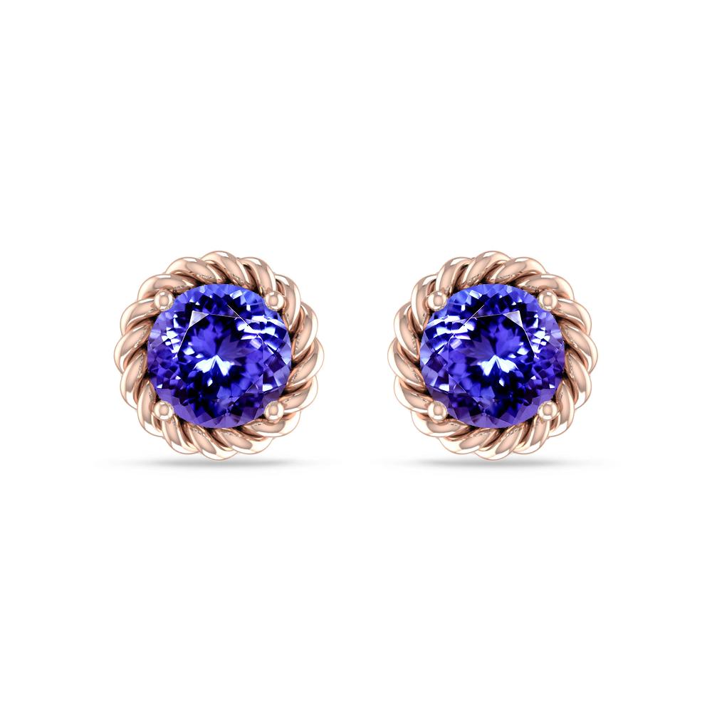 Rose Gold - Tanzanite