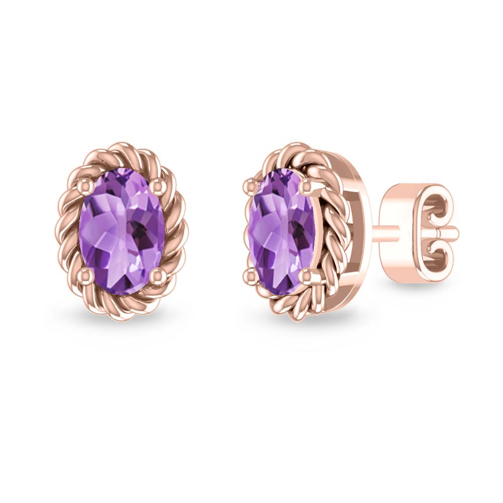 Rose Gold - Amethyst