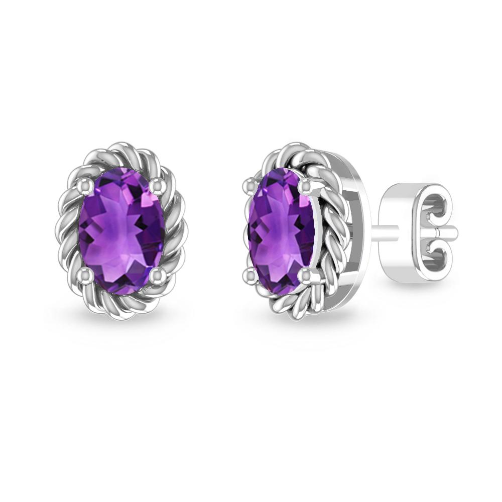 White Gold - Amethyst