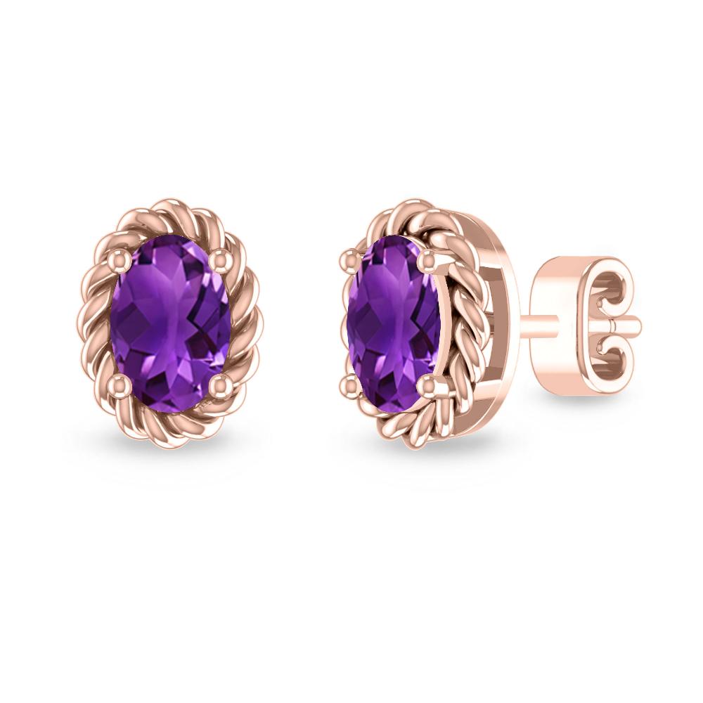 Rose Gold - Amethyst