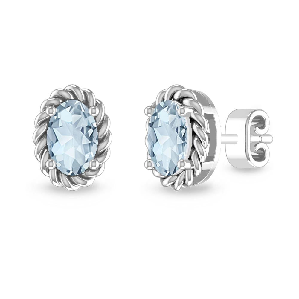 White Gold - Aquamarine