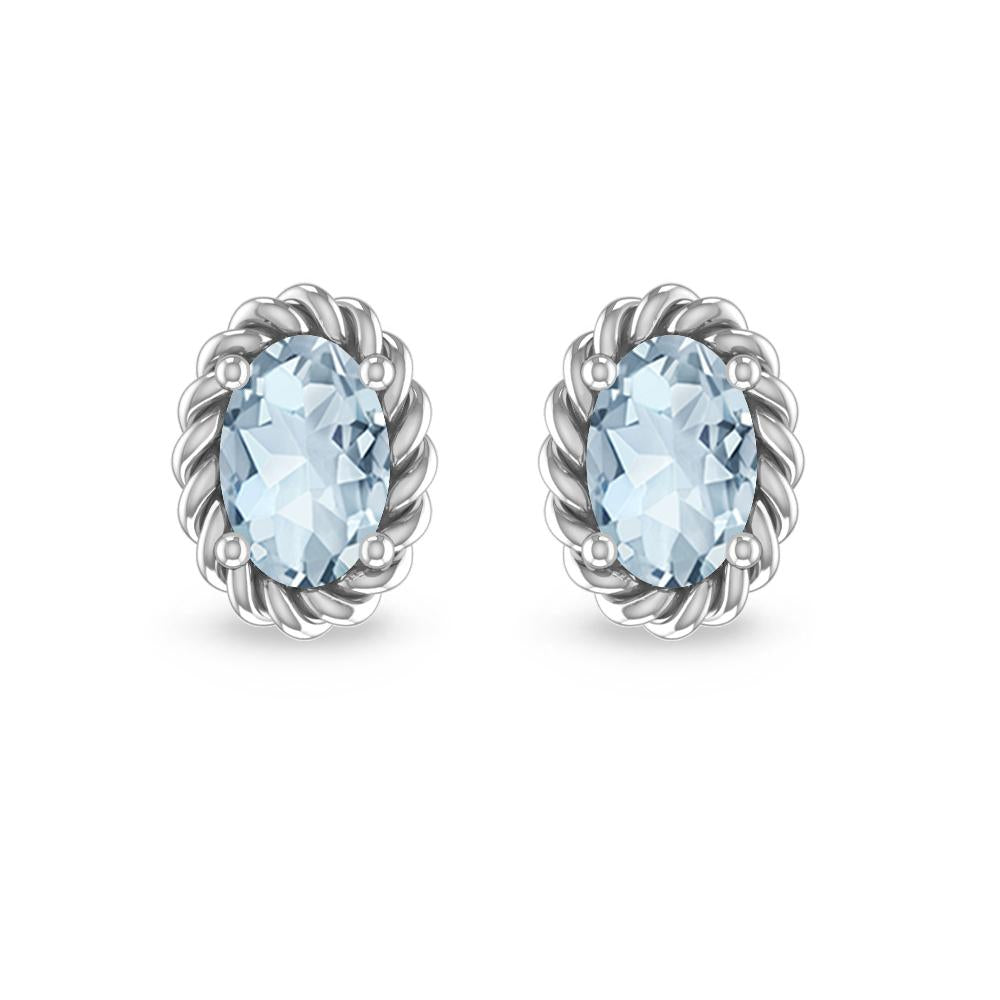 White Gold - Aquamarine