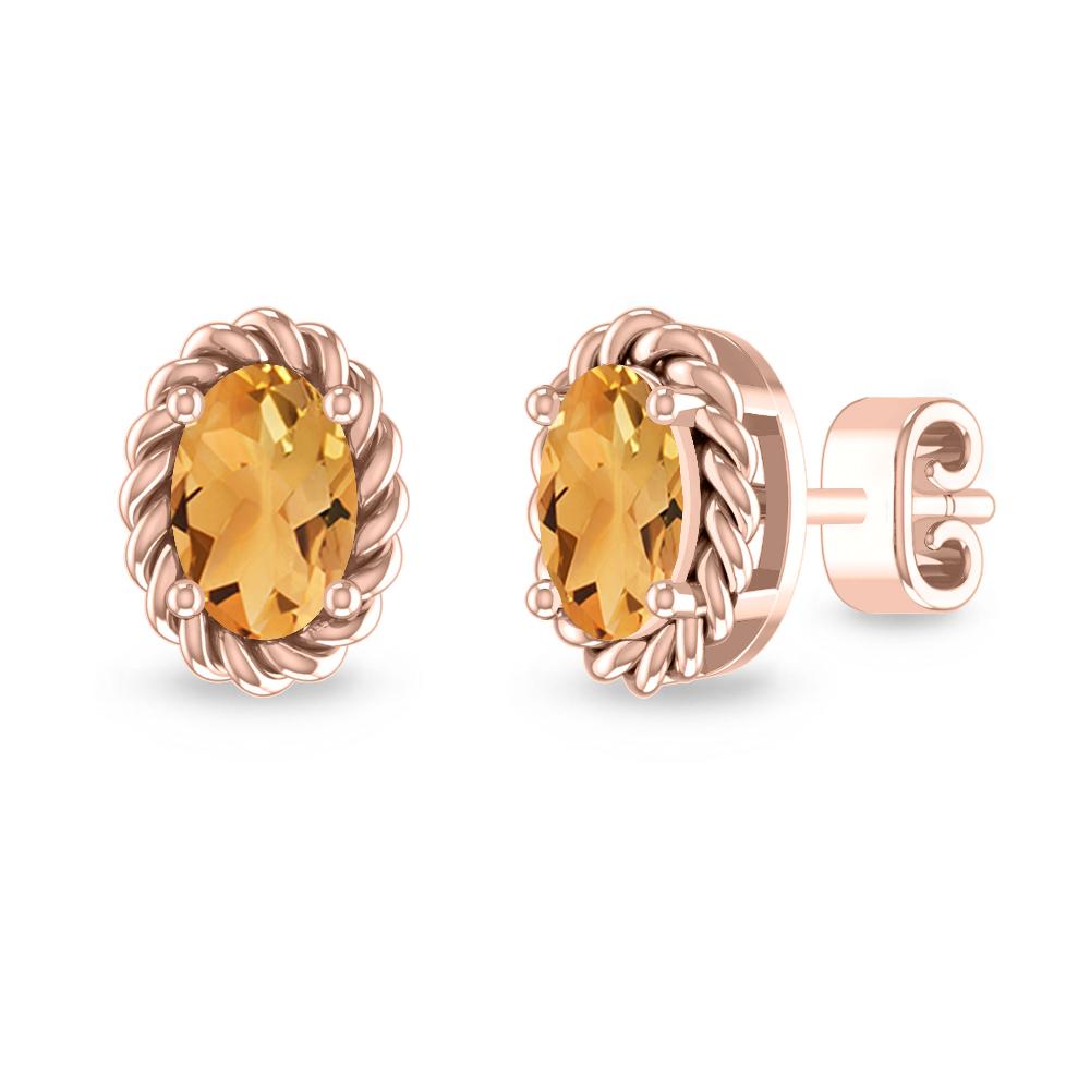 Rose Gold - Citrine