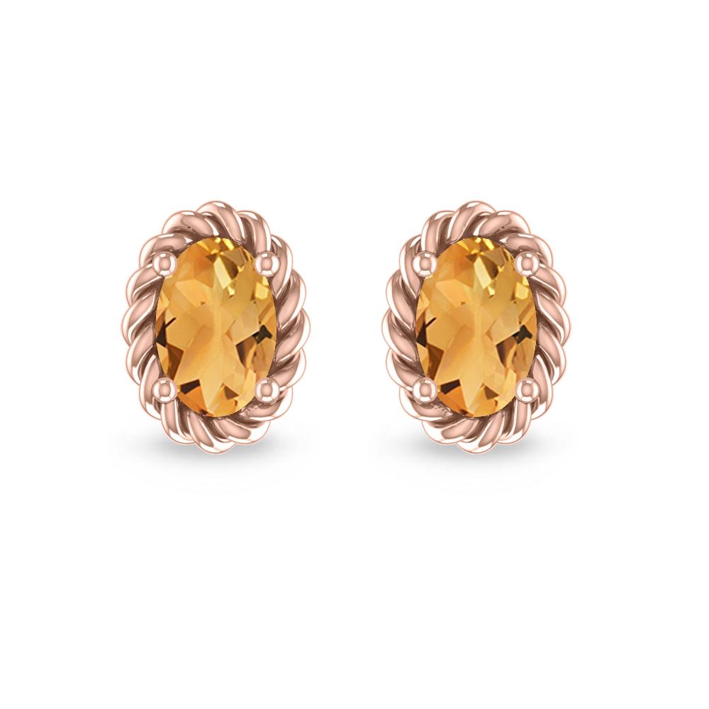 Rose Gold - Citrine